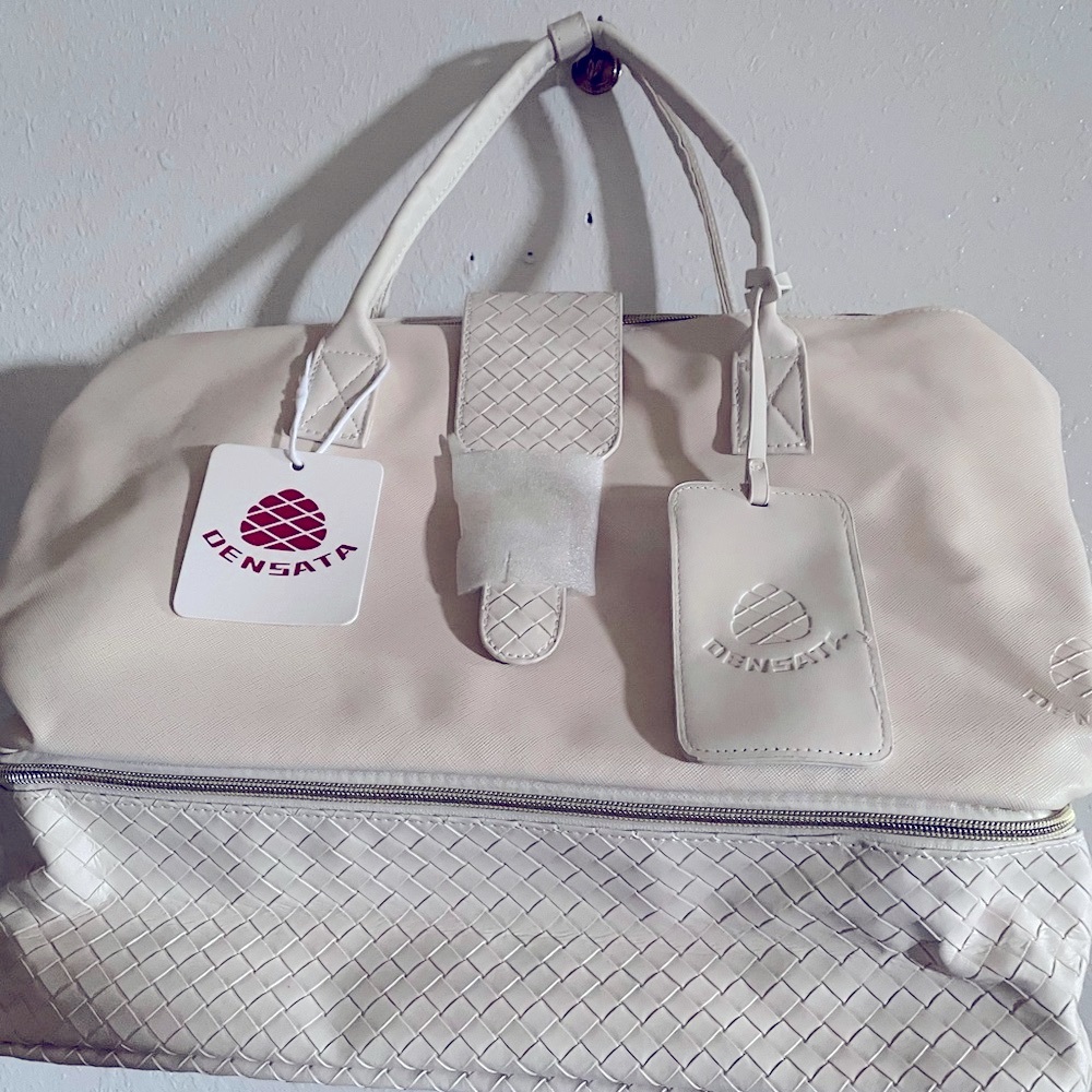 Cream Satchel Bag
Vegan Leather